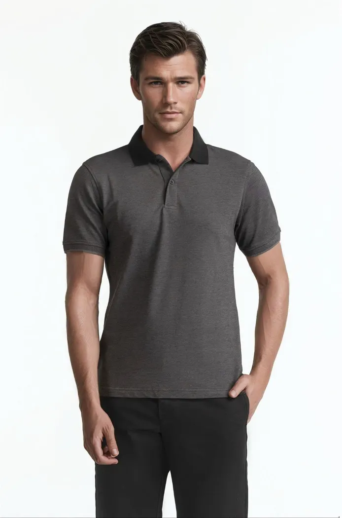 Classic Charcoal Polo Shirt
