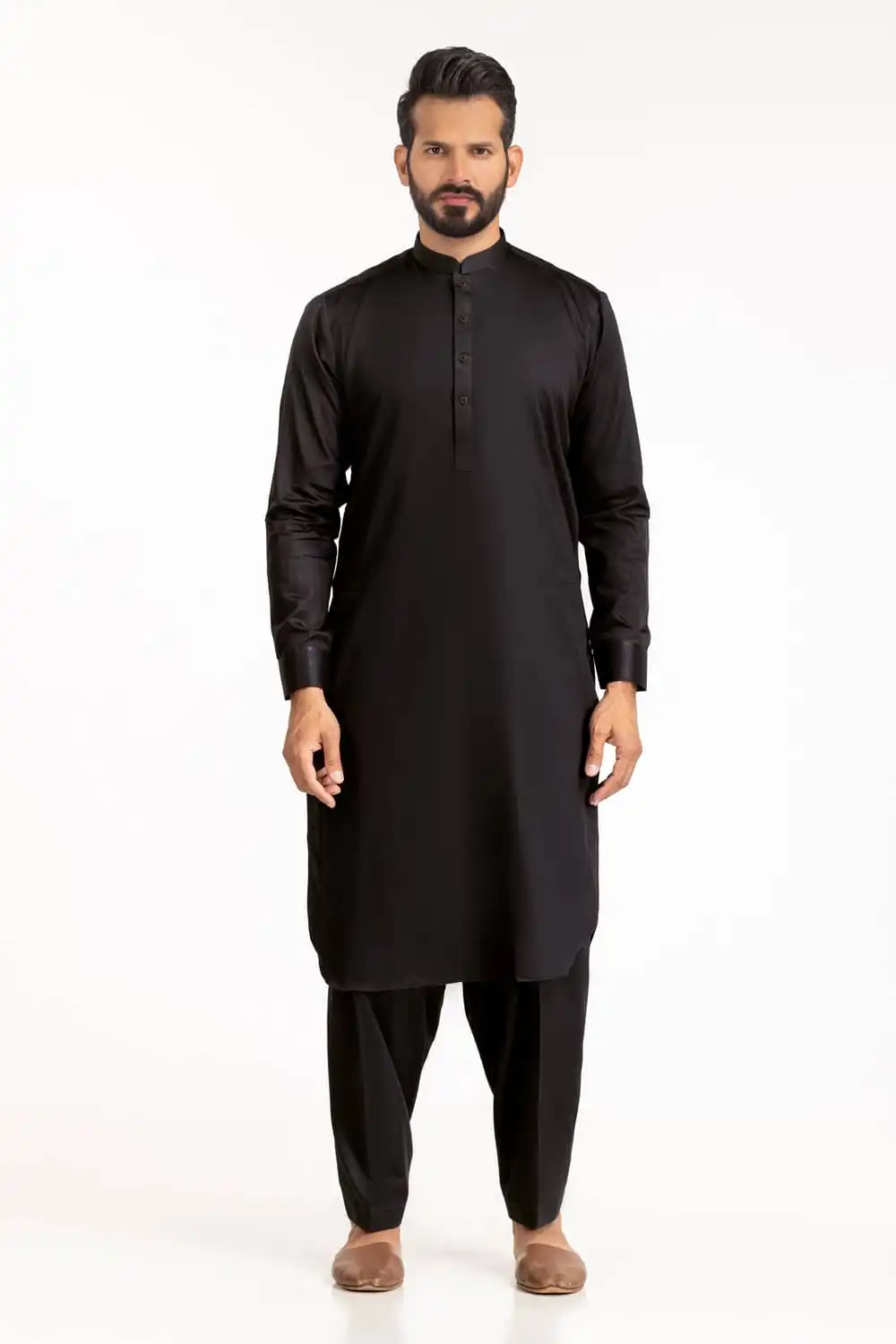 Classic Black Shalwar Kameez