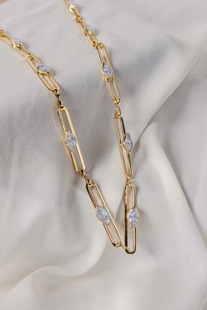 Marble Chain Necklace